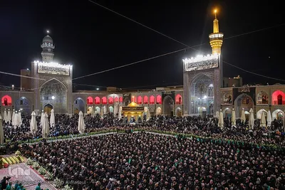 مراسم شام غریبان شهادت امام رضا(ع)