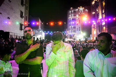 جشن خیابانی ولادت امام رضا(ع) در اهواز