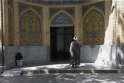 حجره طلبگی امام خمینی در مدرسه فیضیه قم