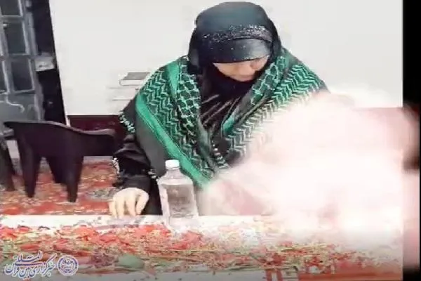 آیین استقبال از شهید گمنام در مسجد حضرت امیرالمؤمنین(ع) فرهنگ‌شهر بابل