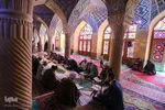 محفل انس با قرآن کریم در مسجد نصیرالملک‎‎