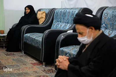 دیدار حجت‌الاسلام عبادی با خانواده شهیدین بذرافکن