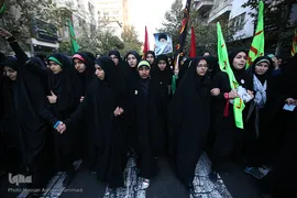 تجدید بیعت دسته‌های عزاداری دانشجویی با رهبر معظم انقلاب