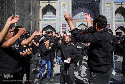 عزاداری ۲۸ صفر در حرم امام رضا(ع)