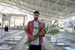 آیین غبارروبی و عطرافشانی مزار شهدای رسانه در آذربایجان شرقی‎