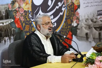 محفل انس و معرفت در منا با حضور امیرالحاج حجت الاسلام و المسلمین نواب