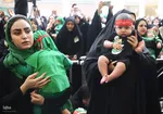 مراسم شیرخوارگان حسینی در حرم مطهر شاهچراغ(ع)