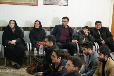 دیدار صمیمی اعضای سازمان دانشجویان جهاددانشگاهی استان با آیت‌الله سیدحسن عاملی، نماینده ولی‌فقیه در استان و امام‌جمعه اردبیل،