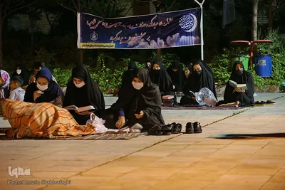 شب قدر در امامزاده جمال الدین قم