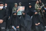 مراسم تشییع پیکر مطهر سردار شهید اسکندری در روز عاشورای حسینی‎‎