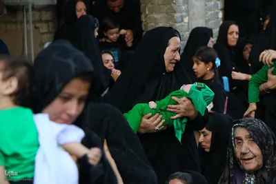 مراسم شیرخوارگان حسینی در مبارکه