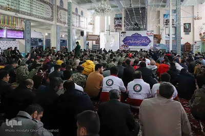 همایش بزرگ اقتدار بسیج در شهرستان اهر