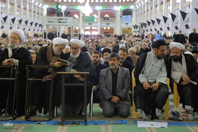 استقبال از نماینده ولی فقیه و امام جمعه جدید تبریز