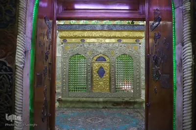مراسم تحویل سال نو در آستان سیدحمزه(ع) تبریز