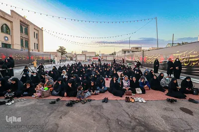 تعویض پرچم حسینیه اعظم زنجان‎‎
