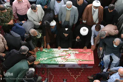 تشییع پیکر مطهر شهید «علی یاری» در بیرجند