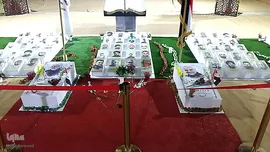 خدمات فرهنگی و مذهبی موکب های «حشد الشعبی» در مسیر پیاده روی اربعین