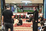 مراسم عزاداری و قرائت زیارت اربعین در حسینیه شهید آل مبارک