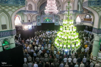 نماز عیدقربان در حرم حضرت عبدالعظیم حسنی(ع)