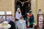 مسافران نوروزی آرامگاه حافظ