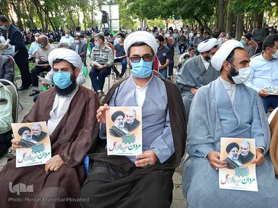 برگزاری جشن پیروزی حجت‌الاسلام والمسلمین رئیسی در اهر