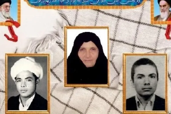 مادر شهیدان تفسیری به فرزندان شهیدش پیوست