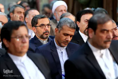 دیدار وزیر امور خارجه، سفیران و مسئولان نمایندگی‌های ایران در خارج از کشور با رهبر انقلاب