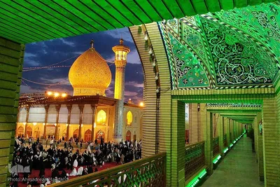 مراسم شب بزرگداشت حضرت شاهچراغ (ع)