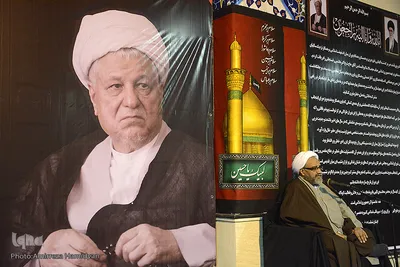 مراسم تحریم آیت الله هاشمی رفسنجانی در اهواز