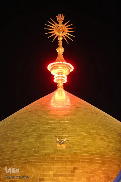 حرم مطهر اميرالمومنين علی(ع) در آستانه اربعین حسینی
