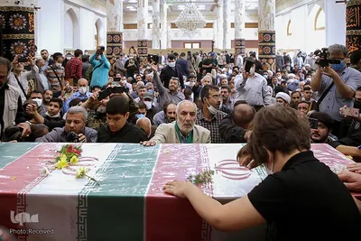 مراسم تشییع پیکر شهید صیاد خدایی