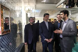 افتتاح نمایشگاه فرنود هشت