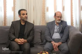 دیدار رییس جهاددانشگاهی با خانواده شهیدان مرتضی و قربان علی جابری