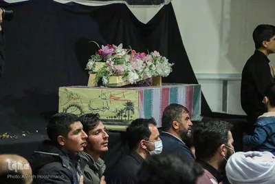 شب وداع با پیکر مطهر شهید باب الله داودی‎‎