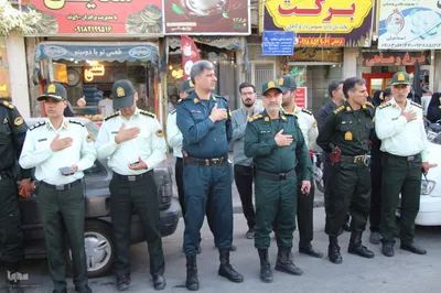 تجمع دسته‌های عزاداری مردم ملایر در بدرقه آقای شهید ایران