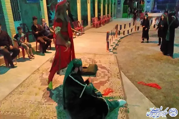 ششمین روز سوگواره تعزیه «غربب»