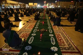 بزرگ‌ترین سفره نذری حضرت رقیه(س) در جوار حرم مطهر حضرت معصومه(س)