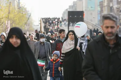 راهپیمایی ۲۲ بهمن "میدان فردوسی" 