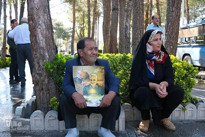 گلستان شهدای اصفهان در انتظار پیکر شهید زاهدی