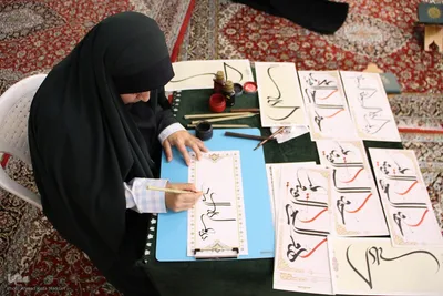 مراسم جزء خوانی قرآن کریم در حرم شاهچراغ(ع)