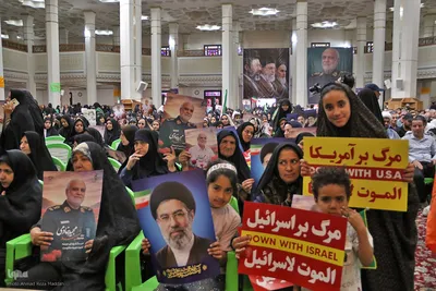 مراسم چهلمین روز شهادت شهید سردارسرلشکر مجید خادمی در حرم شاهچراغ(ع)