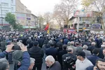 خروش مردم ساری در محکومیت گروه‌های اغتشاشگر و تروریست‌