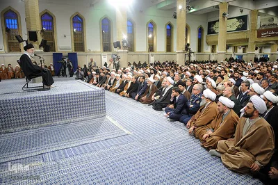 دیدار مردم قم با رهبر انقلاب