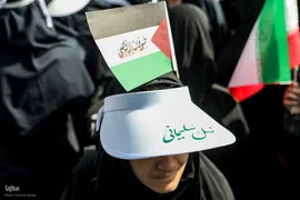 تجمع دانش‌آموزان تهرانی در حمایت از مردم مظلوم فلسطین