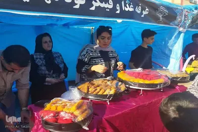 دومین جشنواره گردو و بادام علی آباد دمق شهرستان ملایر‎