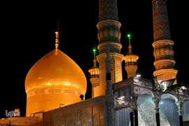 مراسم عزاداری سیدالشهدا در حرم حضرت معصومه(س)