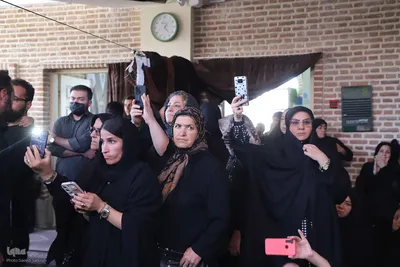 عزاداری عاشورای حسینی با حضور رییس جمهور در شهر سهند