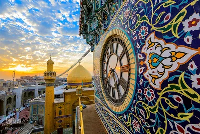 حال و هوای بارگاه علوی در آستانه میلاد امام علی(ع)