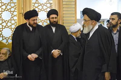 مراسم اولین سالگرد ارتحال آیت‌الله هاشمی شاهرودی