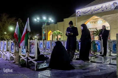 شب یلدا در گلستان شهدا